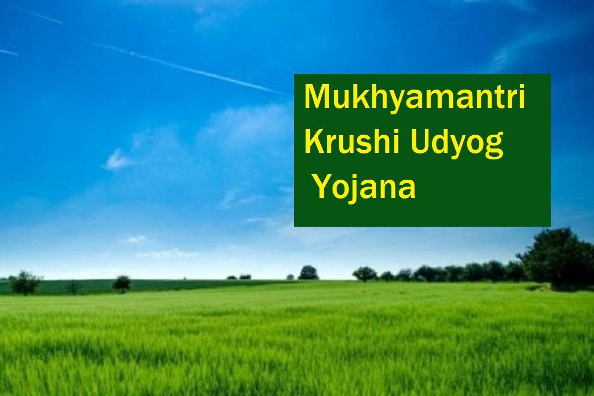 MKUY, Mukhyamantri Krushi Udyog Yojana