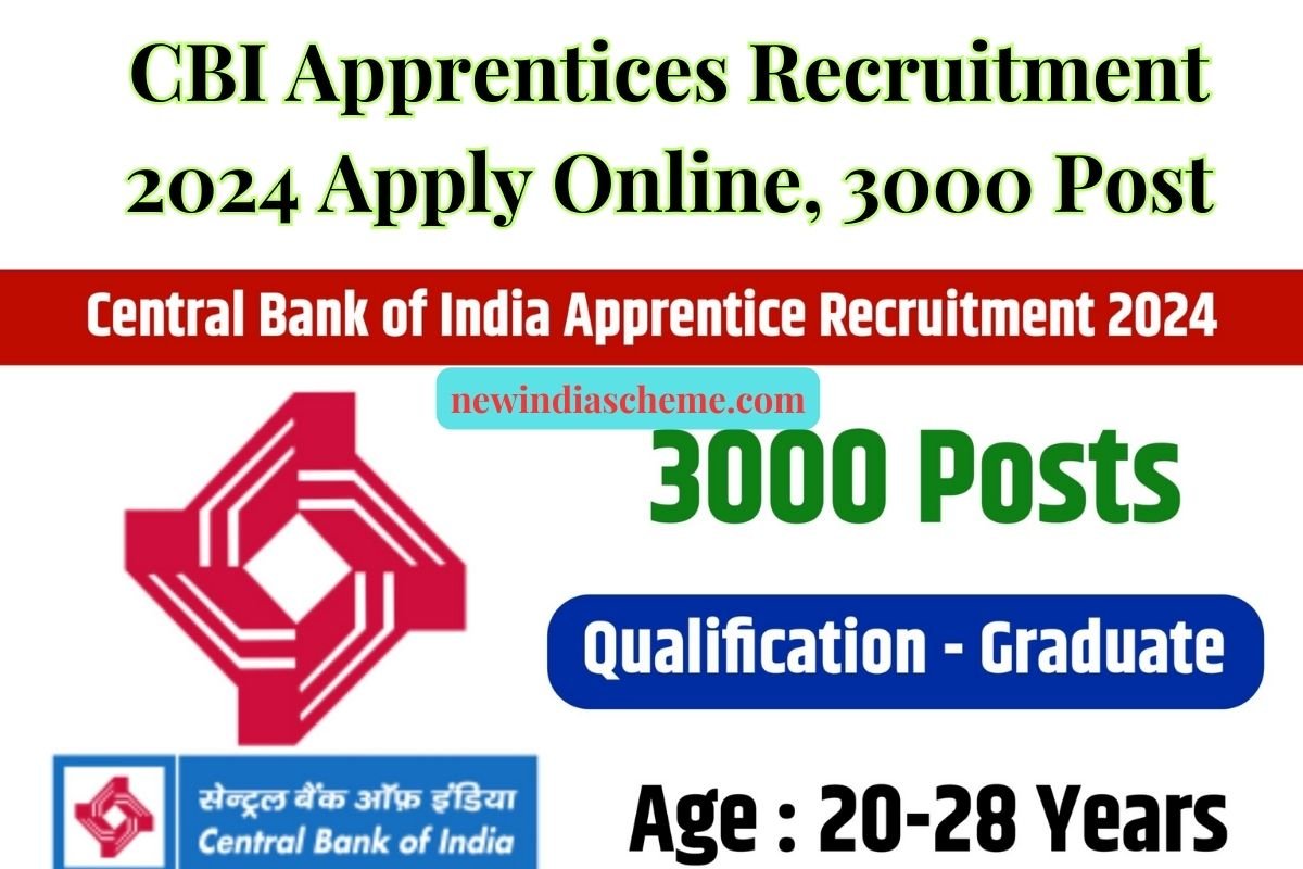 CBI Apprentices Recruitment 2024 Apply Online